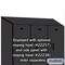 Salsbury Industries Wardrobe Locker, 45" W, 24" D, 76" H, (3) Wide, (6) Openings, Black 22364BLK - alternate 3